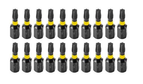 Bity udarowe TX20 x 25 mm, 20 szt.