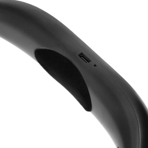 Latarka LED na szyję z akumulatorem Li-po 1000mAh, wybór barwy światła, szara