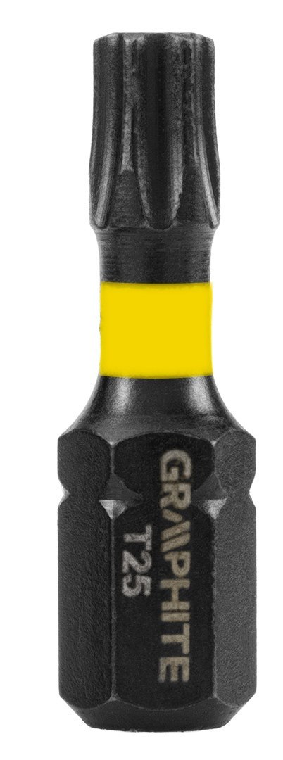 Bity udarowe TX25 x 25 mm, 20 szt. Bity udarowe TX25 x 25 mm, 20 szt.