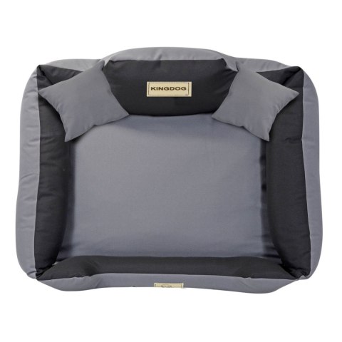 Legowisko rozbieralne antypoślizgowe MM44 100x75cm szare KingDog