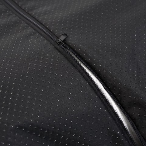 Legowisko rozbieralne antypoślizgowe ekoskóra 115x95cm czarne KingDog