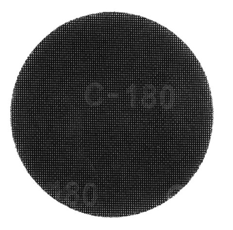 Siatka ścierna na rzep 180 mm, K180, 5 szt. do szlifierki 59G263