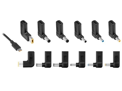 Zasilacz do notebooka TRACER Prime 65W Uniwersalny 7w1