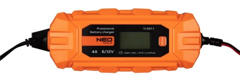 Prostownik automatyczny 4A/70W, 3-120Ah, do akumulatorów kwasowych / AGM / GEL Prostownik automatyczny 4A/70W, 3-120Ah, do akumulatorów kwasowych / AGM / GEL