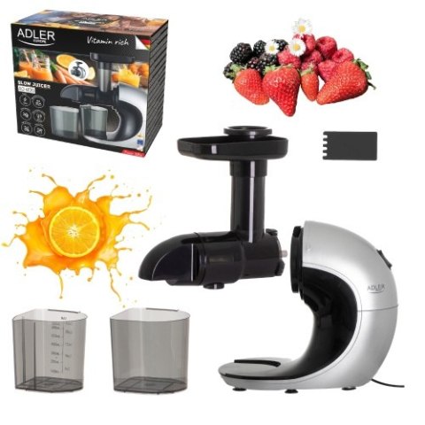 AD 4130 Wyciskarka wolnoobrotowa | ślimakowy mechanizm tłoczący | silnik dc