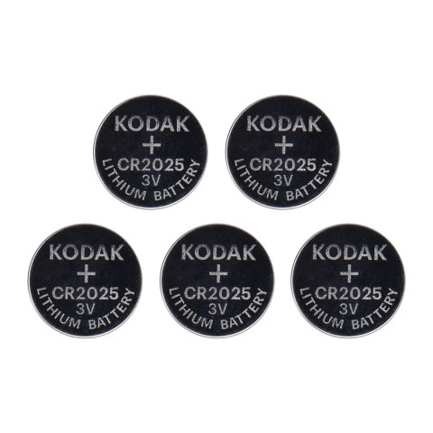 Baterie Kodak Max lithium CR2025, 5 szt. Baterie Kodak Max lithium CR2025, 5 szt.