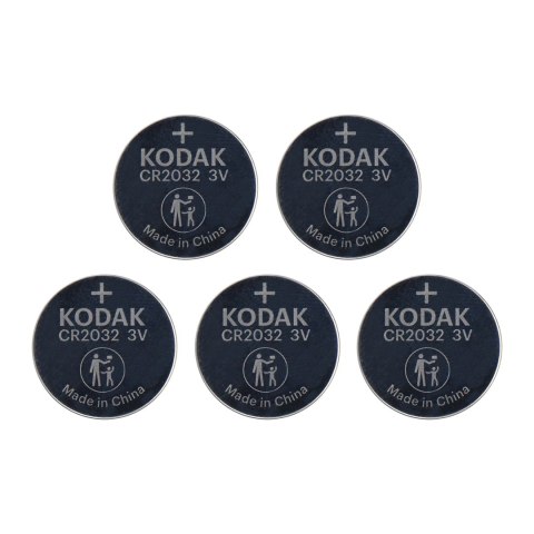 Baterie Kodak Max lithium CR2032, 5 szt. Baterie Kodak Max lithium CR2032, 5 szt.