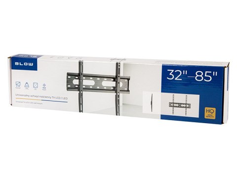 76-877# Uchwyt tv lcd hq 32"-85" czarny slim