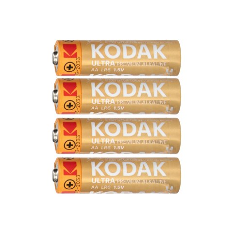 Baterie Kodak ULTRA Premium Alkaline AA LR6, 4 szt.