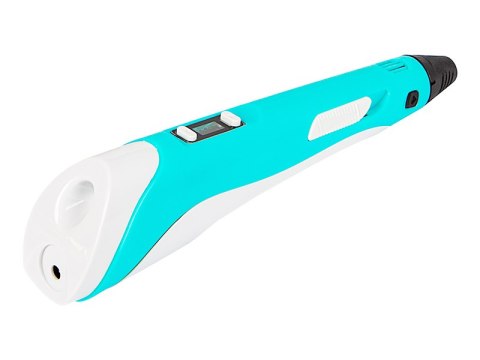 55-001# Długopis 3d drukarka 3d niebieski + 65m filament mix