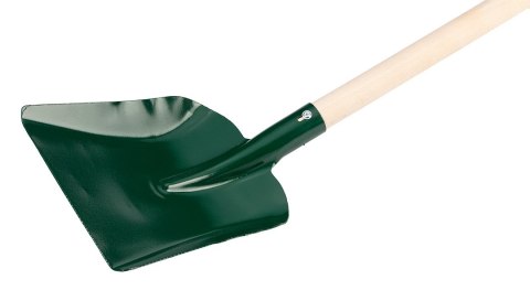 Łopata piaskowa, trzonek drewniany, prosty Łopata piaskowa, trzonek drewniany, prosty