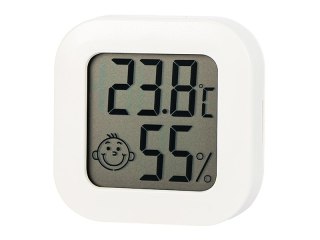 50-336# Termometr pokojowy biały mini