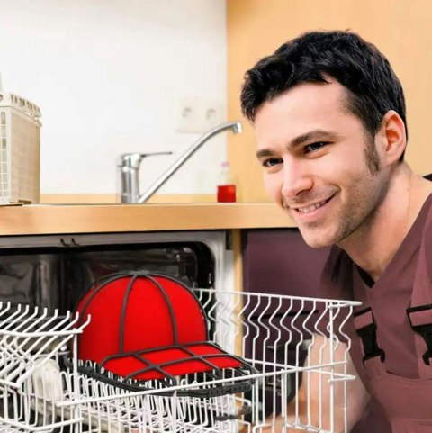 DA36 Forma do prania czapki z daszkiem