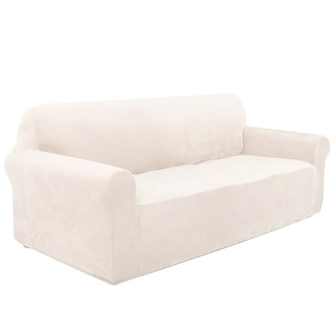 DA70A Pokrowiec na kanapę welur beż DA70A Pokrowiec na kanapę welur beż
