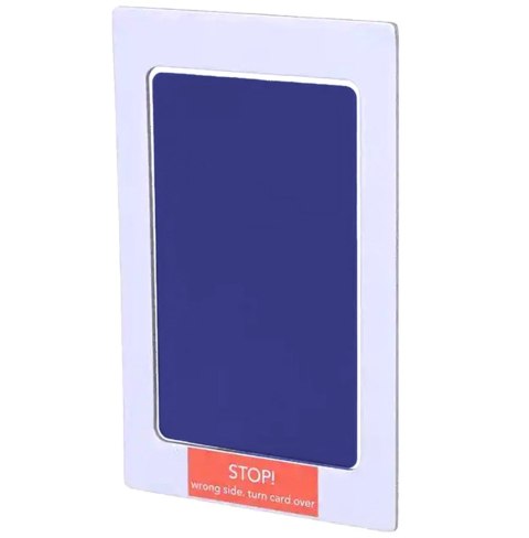 DA82A Niebrudzący odcisk rączki stópki 8x12,5 blue