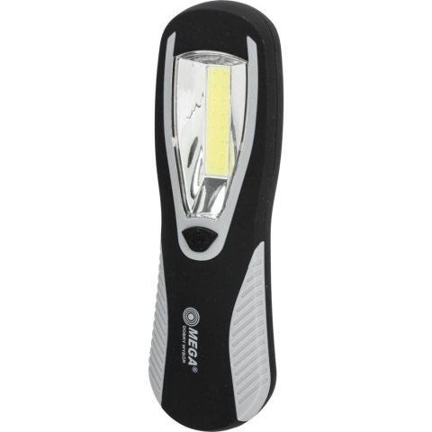 Latarka warsztatowa, 3w, cob, 3xaa, 200lm, magnes