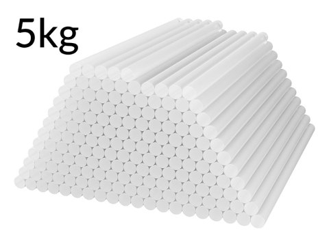 14-265# Klej do pistoletu cienki 7/150mm przezroczysty 5kg 14-265# Klej do pistoletu cienki 7/150mm przezroczysty 5kg