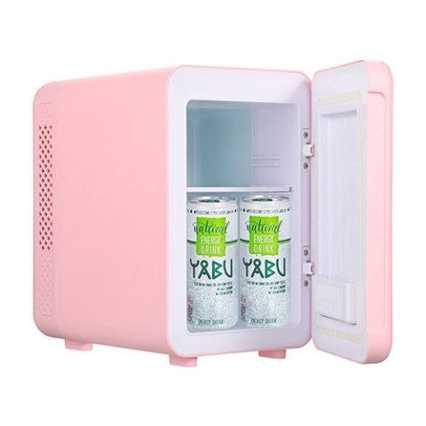 AD 8084 pink Mini lodówka 4l | chłodzenie i podgrzewanie | do domu i samochodu | system peltiera