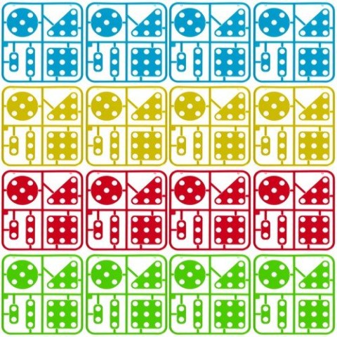 Mozaika kreatywna z wkrętarką 22444