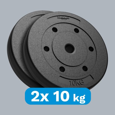 Obciążenie bitumiczne zestaw 2x10kg, otwór 31mm, REBEL ACTIVE