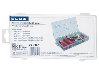 96-735# Zestaw krokodylków 28szt