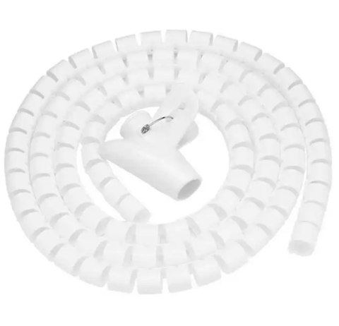 AG873A Organizer kabli biały 2m AG873A Organizer kabli biały 2m