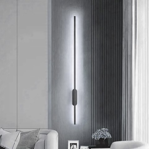 ZD116A Lampa scienna czarna 100cm 6000k