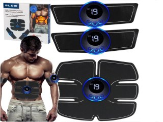 44-343# Masażer elektrostymulator ems mięśni brzucha nóg rąk i całego ciała