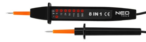 Wielofunkcyjny tester napięcia 8 w 1 AC/DC 6-380V Wielofunkcyjny tester napięcia 8 w 1 AC/DC 6-380V