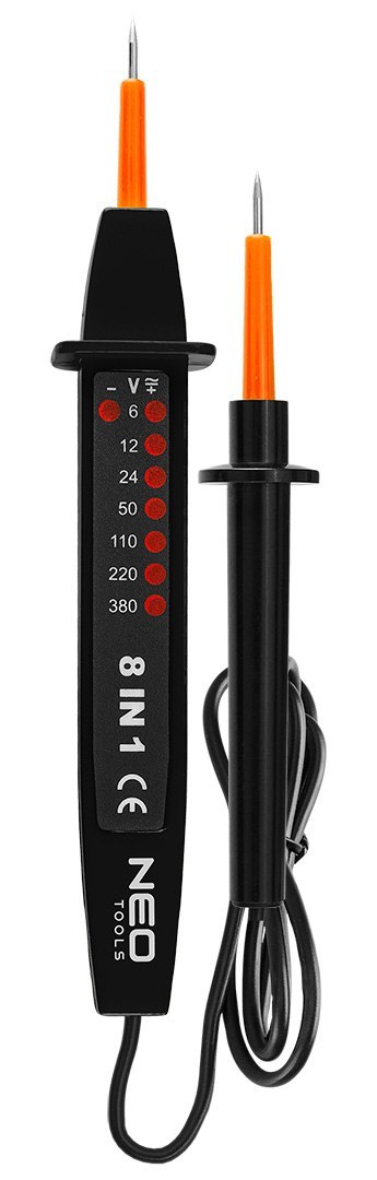 Wielofunkcyjny tester napięcia 8 w 1 AC/DC 6-380V Wielofunkcyjny tester napięcia 8 w 1 AC/DC 6-380V