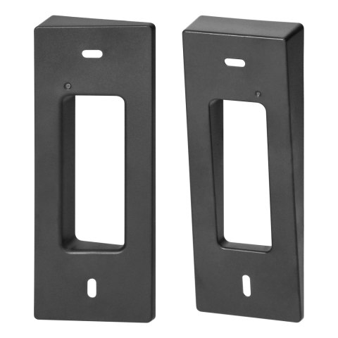 ALERTO, zestaw wideodomofonowy jednorodzinny, 4-żyłowy, 7", dotykowy panel, czarny