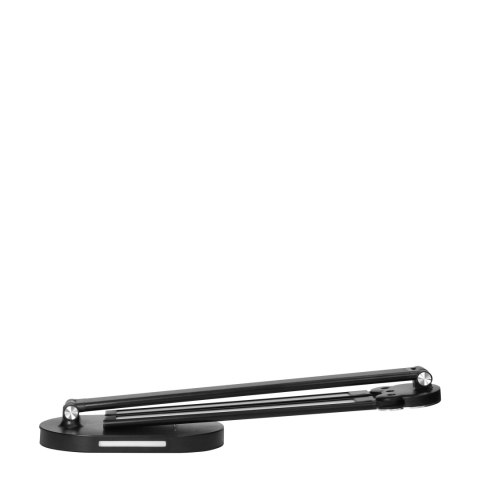 ERGO LED, lampka biurkowa z ładowarką USB, 8W, 400lm, 3000-4000-6000K, zmiana barwy światła, funkcja ściemniania, czarna