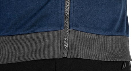 Bluza rozpinana z kapturem COMFORT, granatowa, rozmiar S
