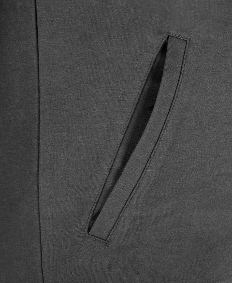 Bluza rozpinana z kapturem COMFORT, szara, rozmiar XXXL