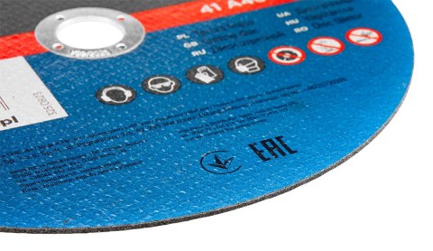 Tarcze tnące do metalu 230 x 1.9 x 22.2 mm, 41 A46-S-BF, 5 sztuk folia Tarcze tnące do metalu 230 x 1.9 x 22.2 mm, 41 A46-S-BF, 5 sztuk folia