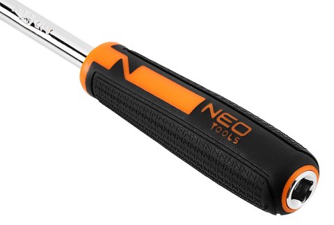 Zestaw nasadek przelotowych 1/4", 3/8", 46 szt., CrV Zestaw nasadek przelotowych 1/4", 3/8", 46 szt., CrV