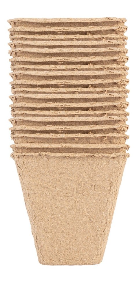 Rozsadniki torfowe: 8 x 8 x 7.8 cm, 18 sztuk Rozsadniki torfowe: 8 x 8 x 7.8 cm, 18 sztuk