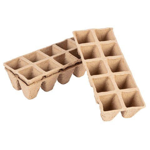 Rozsadniki torfowe małe (2x5 otworów) 22 x 8.5 x 5.5 cm, 10 szt. Rozsadniki torfowe małe (2x5 otworów) 22 x 8.5 x 5.5 cm, 10 szt.