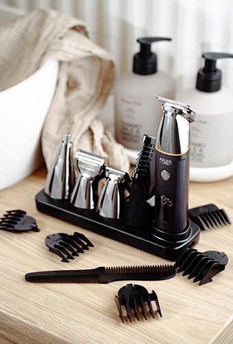 AD 2946 Trymer - zestaw do pielęgnacji dla mężczyzn 5 w 1 z wyświetlaczem lcd