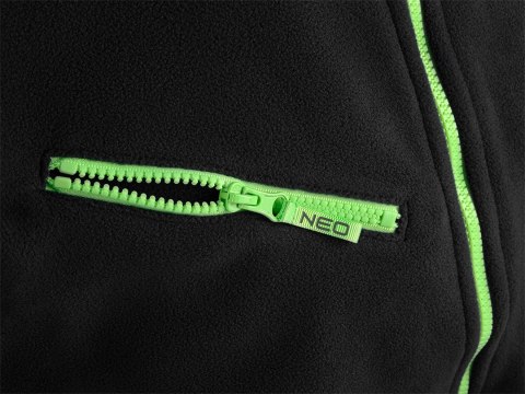 Polar roboczy PREMIUM, czarny, wzmocnienia z Cordury, rozmiar XXL