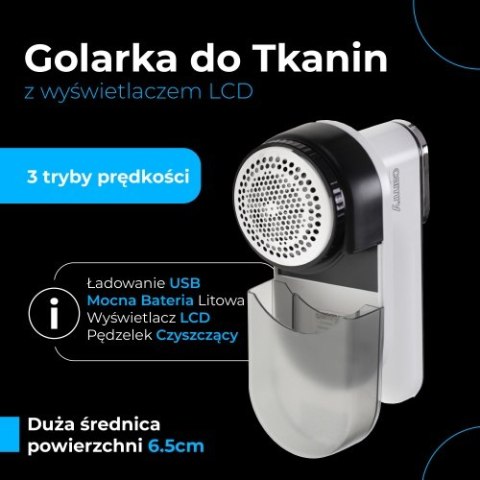 CR 9620 Golarka do tkanin z wyświetlaczem lcd