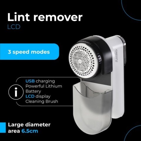 CR 9620 Golarka do tkanin z wyświetlaczem lcd