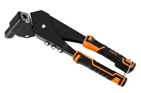 Nitownica do nitów stalowych i aluminiowych 2.4/3.2/4.0/4.8 mm, wielopołożeniowa Nitownica do nitów stalowych i aluminiowych 2.4/3.2/4.0/4.8 mm, wielopołożeniowa