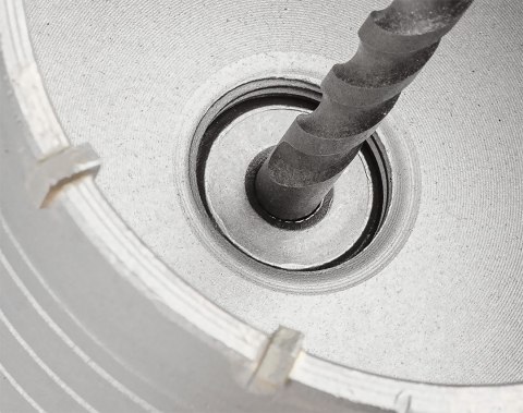 Otwornica widiowa 80 mm z adapterem SDS+ oraz wiertłem pilotującym