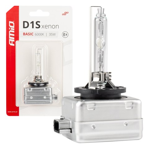 Żarówka ksenonowa żarnik xenon d1s 35w 6000k basic blister amio-03864 Żarówka ksenonowa żarnik xenon d1s 35w 6000k basic blister amio-03864