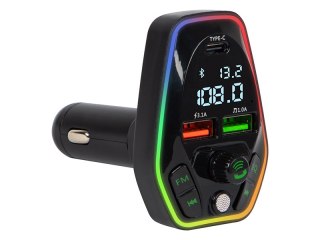 74-195# Transmiter fm bluetooth t-05 rgb