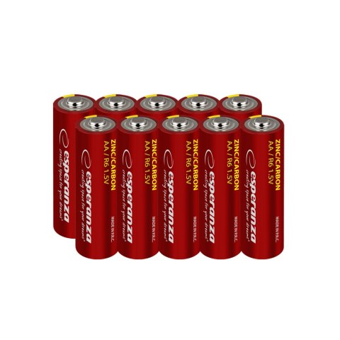 EZB202 Esperanza baterie zn-c aa 10szt blister EZB202 Esperanza baterie zn-c aa 10szt blister