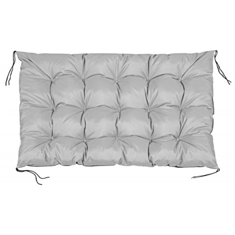 PODUSZKA OGRODOWA NA PALETY 120X80 CM JASNOSZARA