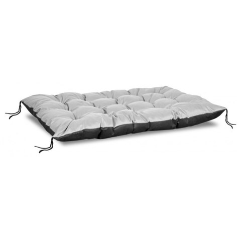 PODUSZKA OGRODOWA NA PALETY 120X80 CM JASNOSZARA