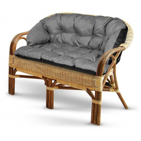 Poduszka na 2-osobową Ławkę Sofę Huśtawkę Meble Rattan Wodoodporna 190x40cm